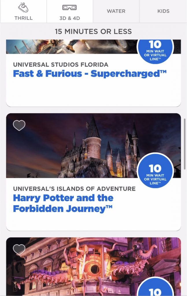 Guide to the Official Universal Orlando Resort App